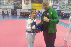 ULKS Taekwondo Borne Sulinowo na Ogólnopolskiej Olimpiadzie Młodzieży Lubelskie 2020.