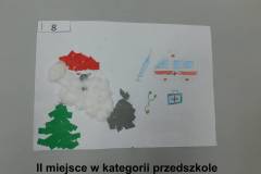 Konkurs „Mikołaj oczami Milusińskich”. Miejsce II w kategorii przedszkole.