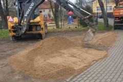 Zagospodarowanie terenu rekreacyjnego w centralnej części Łubowa.