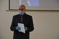 Pan Jacek Wojciechowski, Dyrektor Liceum Ogólnokształcącego im. Bohaterów Oflagu II D w Bornem Sulinowie.
