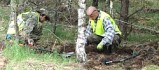 Rozminowanie lasów w pobliżu Bornego Sulinowa