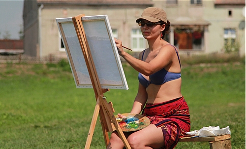 Pięknem malowane. Plastycy na Pojezierzu Drawskim