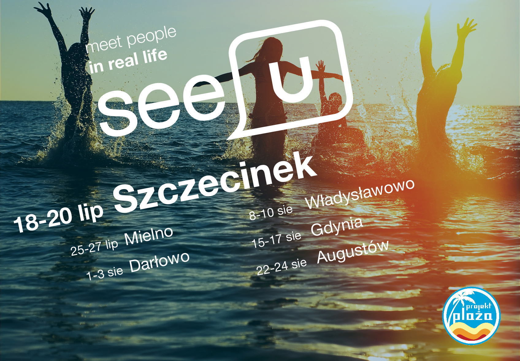 Drony i smartfony w Szczecinku czyli jak znaleźć znajomych na zatłoczonej plaży