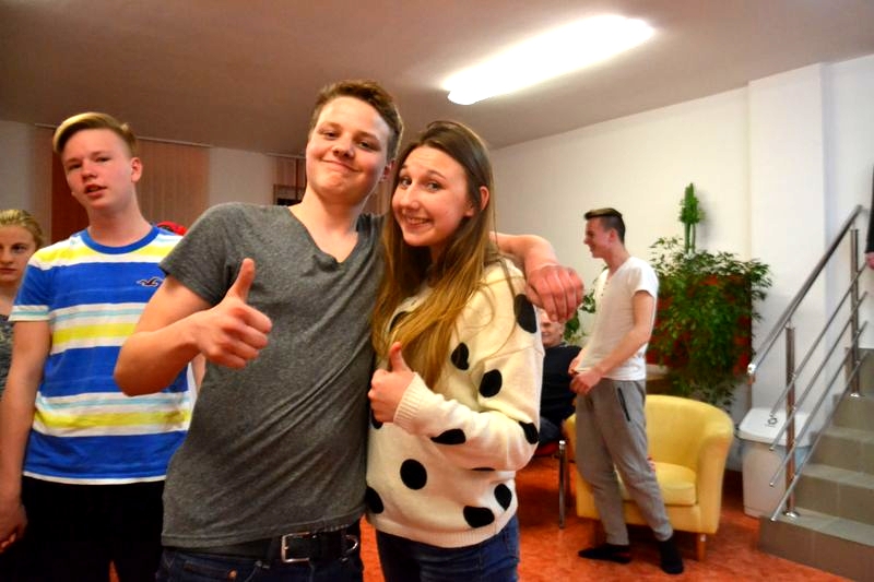 Niemiecka młodzież w Bornem Sulinowie