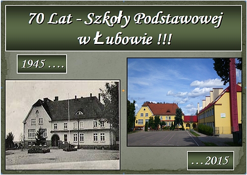 Obchody 70-lecia Szkoły Podstawowej w Łubowie