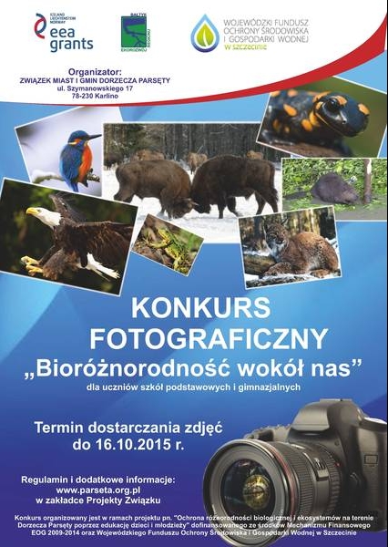 Konkurs fotograficzny „Bioróżnorodność wokół nas” dla uczniów szkół podstawowych i gimnazjalnych