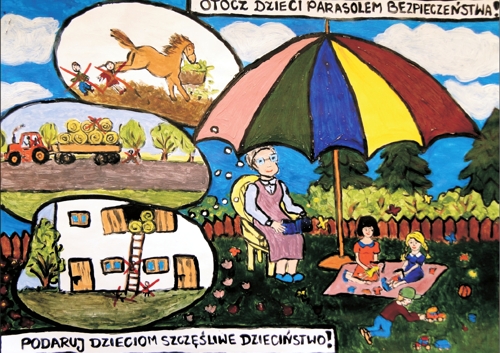 „Bezpiecznie na wsi. Niebezpieczne atrakcje w wakacje”