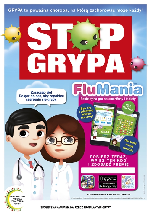Aplikacja mobilna FluMania