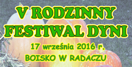 V Rodzinny Festiwal Dyni