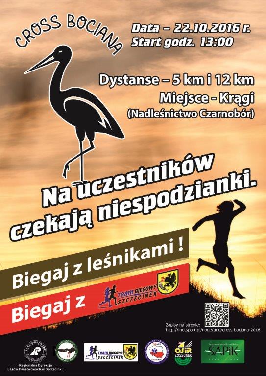 BIEGAJ Z LEŚNIKAMI I TEAMEM BIEGOWYM ZE  SZCZECINKA!