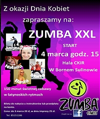 Centrum Kultury i Rekreacji zaprasza na ZUMBĘ XXL