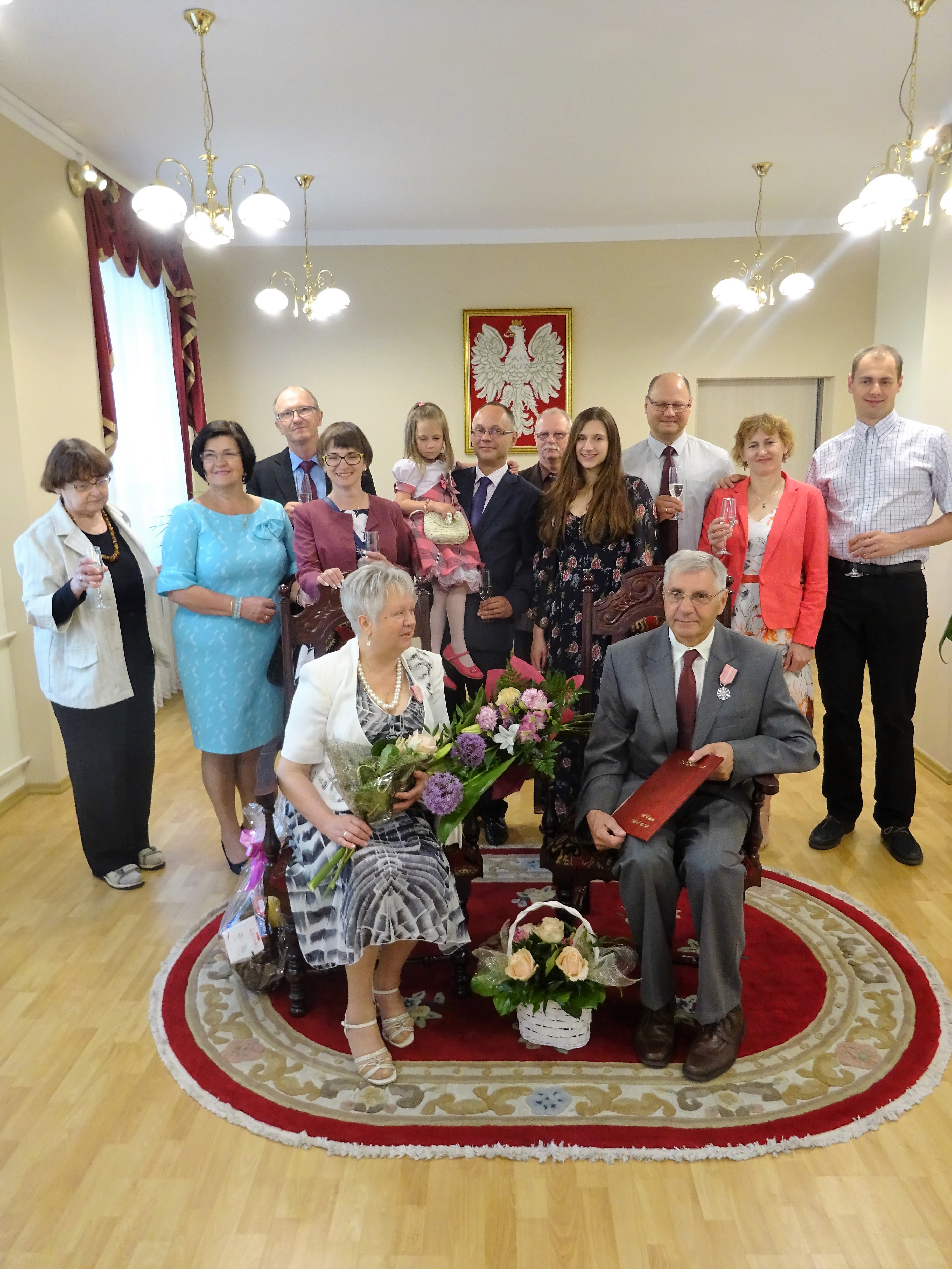 Jubileusz Złotych Godów  Państwa  Stefanii i Czesława Soćko
