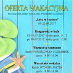 Oferta wakacyjna MBP