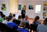 Spotkanie pani Moniki Sawickiej z uczniami klas młodszych