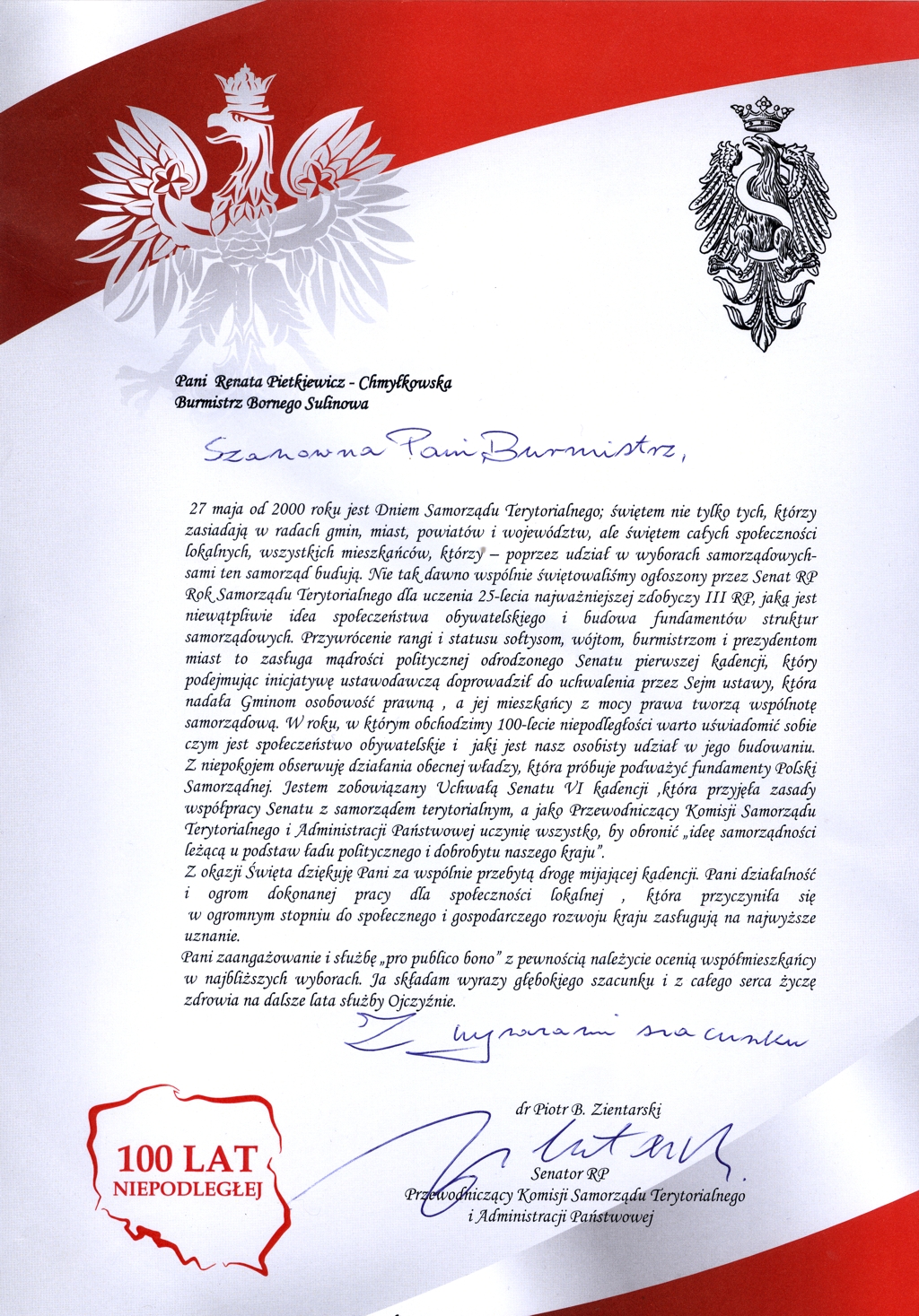 27 maja od 2000 roku jest Dniem Samorządu Terytorialnego…