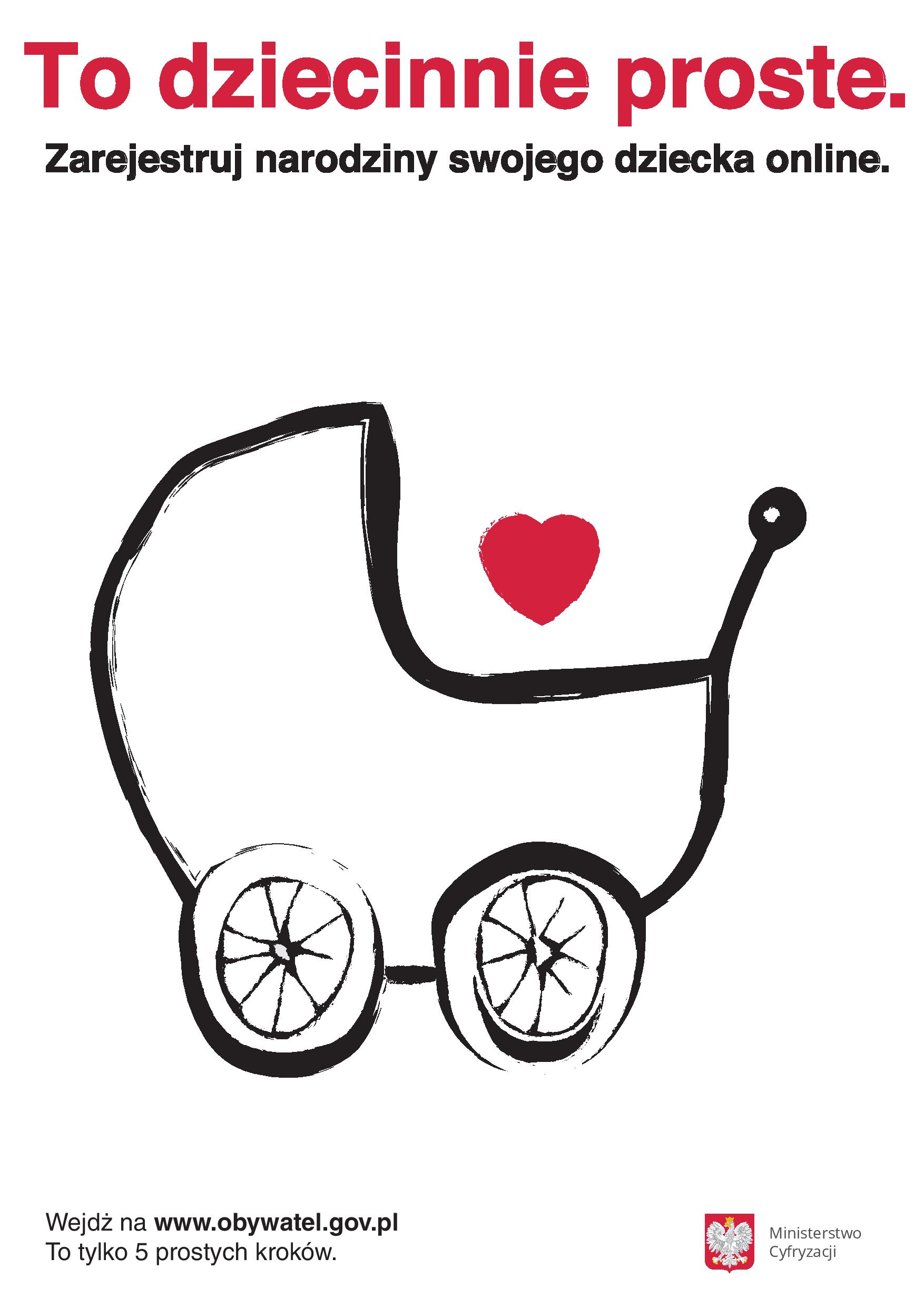 Rodzicu, zgłoś urodzenie dziecka przez internet!
