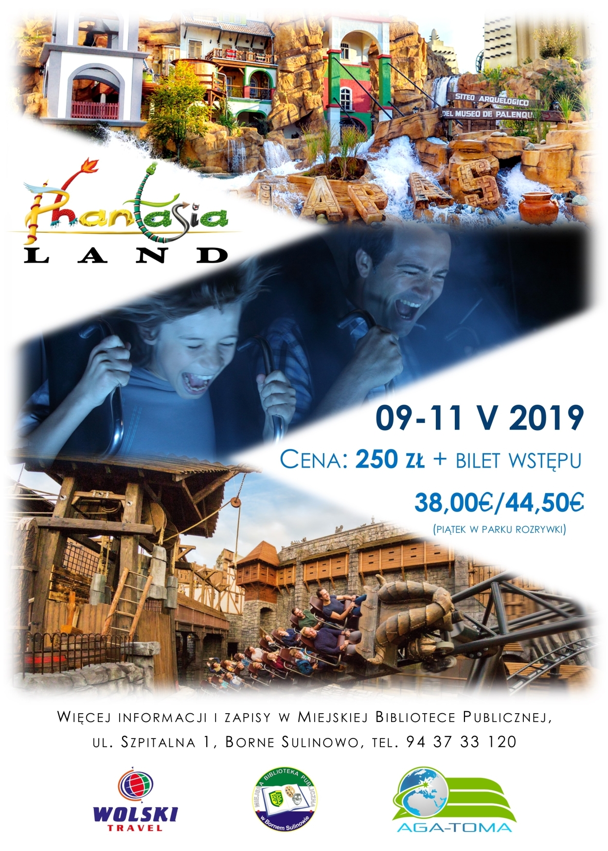 Majowa wycieczka do parku rozrywki Phantasialand pod Kolonią!