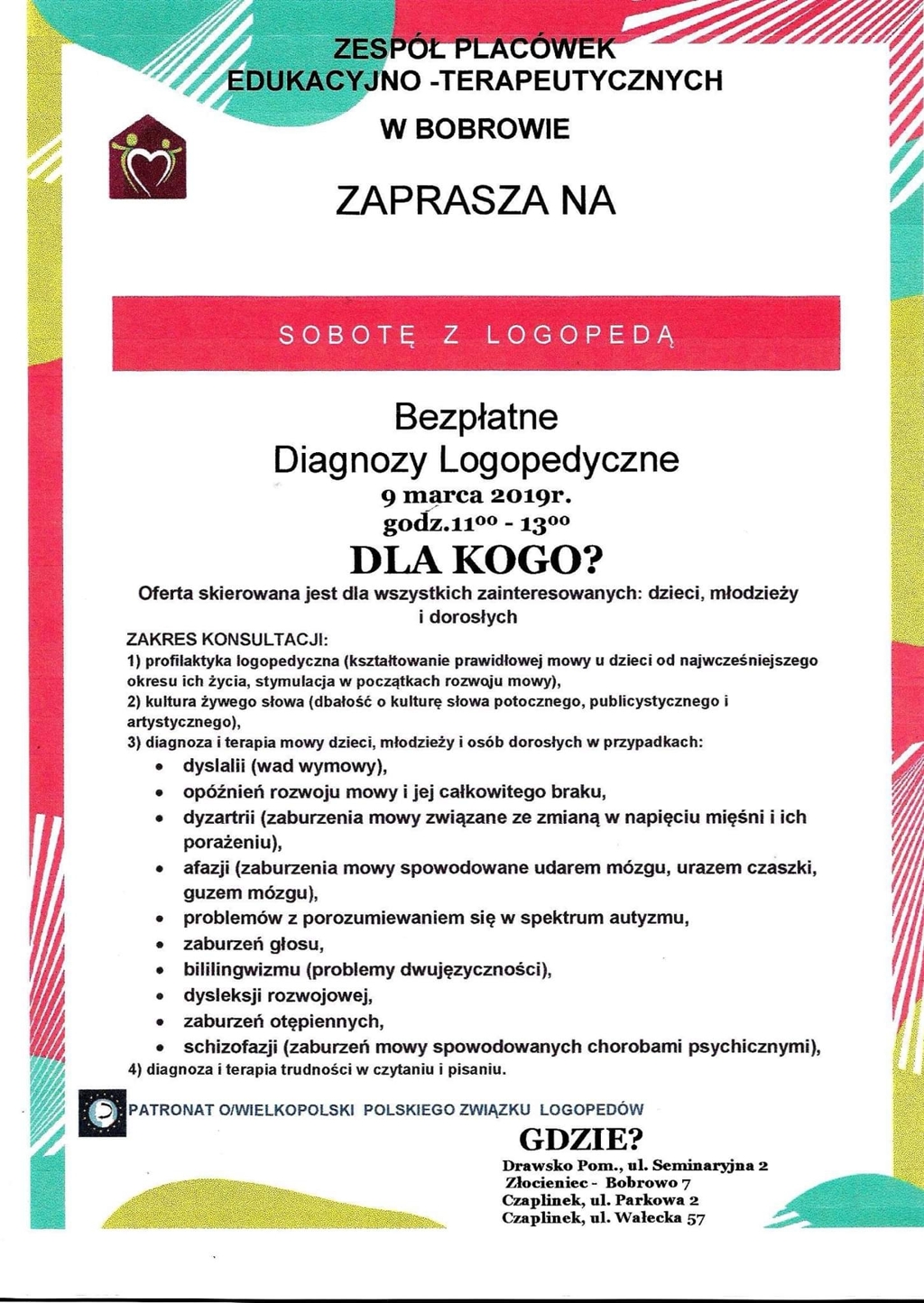 SOBOTA   Z   LOGOPEDĄ