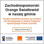 „Zachodniopomorski Orange Światłowód” w gminie Borne Sulinowo