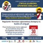 Ogólnopolski konkurs plastyczny dla dzieci pn. „Twoja ulubiona opowieść biblijna”