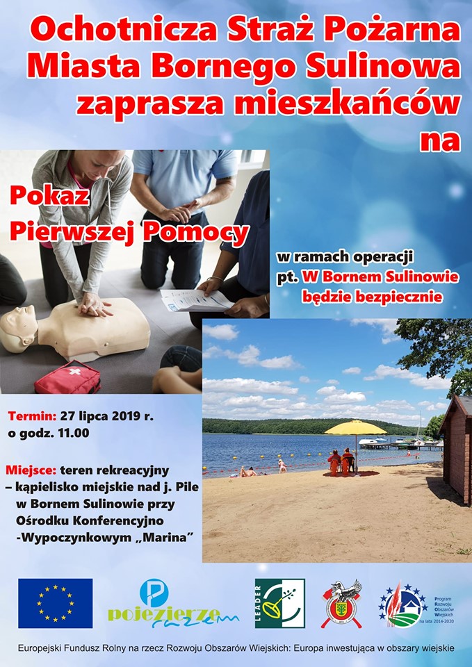 Zapraszamy na „Pokaz Pierwszej Pomocy”
