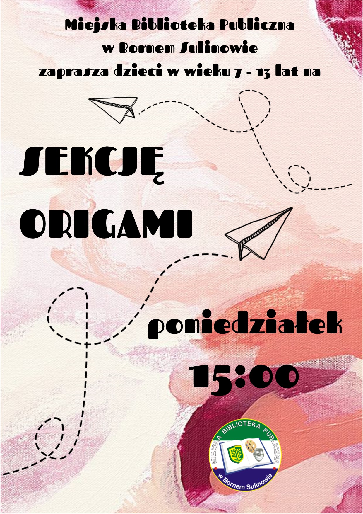 Jesienno-zimowa oferta zajęć w Miejskiej Bibliotece Publicznej w Bornem Sulinowie Jesienno-zimowa oferta zajęć w Miejskiej Bibliotece Publicznej w Bornem Sulinowie