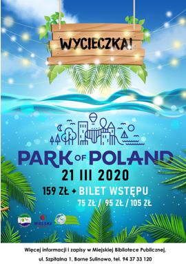 MBP zaprasza na wycieczkę do Park of Poland – Suntago Wodny Świat