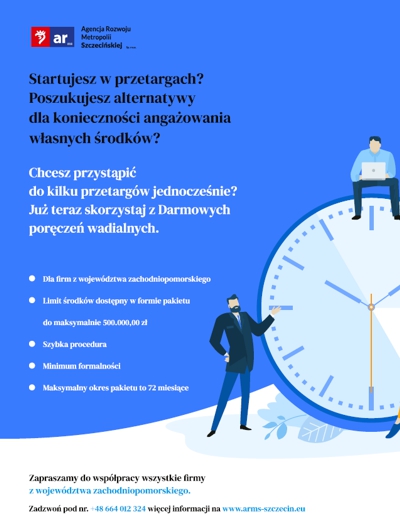 Bezpłatne poręczenia wadialne