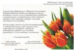 Z okazji Dnia Bibliotekarza i Bibliotek… Z okazji Dnia Bibliotekarza i Bibliotek…