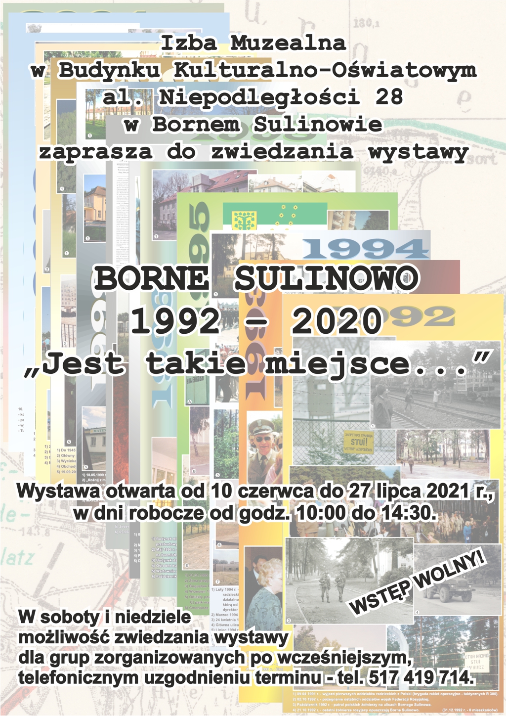 Zaproszenie do zwiedzania wystawy