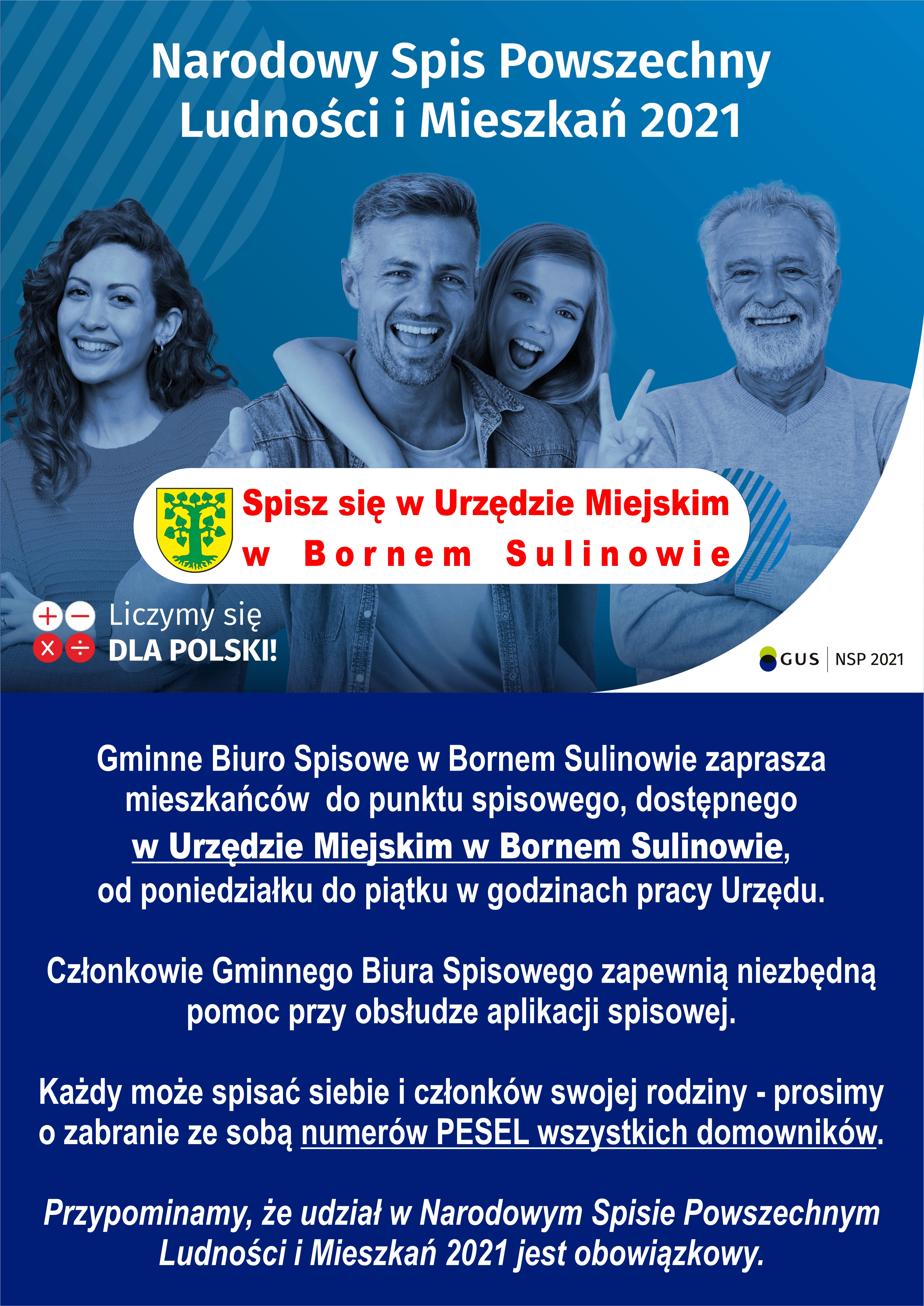 Spisz się w Urzędzie Miejskim w Bornem Sulinowie
