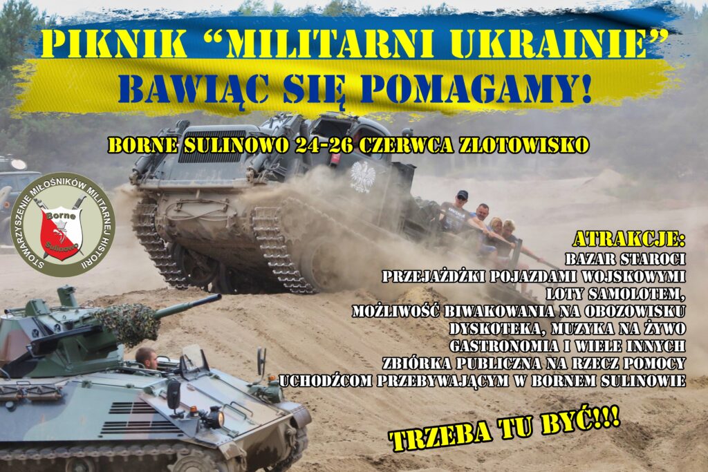 Piknik "Militarni Ukrainie" - Tankodrom Borne Sulinowo